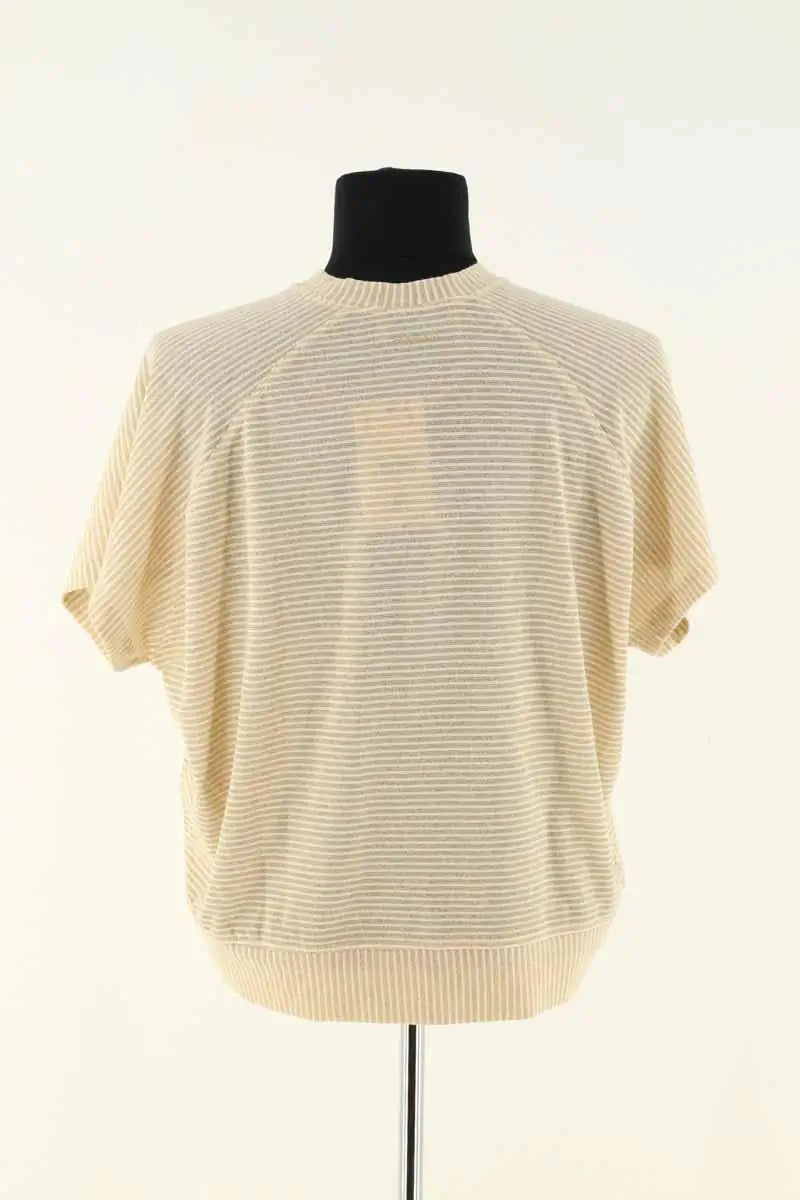 Blouse Momoni Beige en Coton