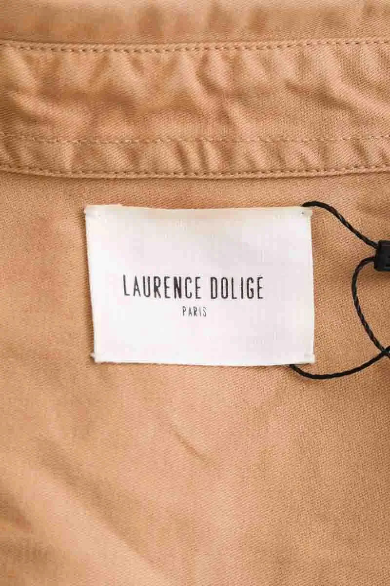 Chemise Laurence Bras Camel en Coton