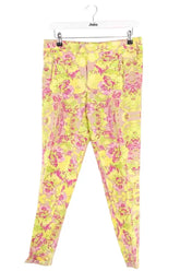 Pantalon droit Maje Jaune en Coton, taille M - Seconde Main