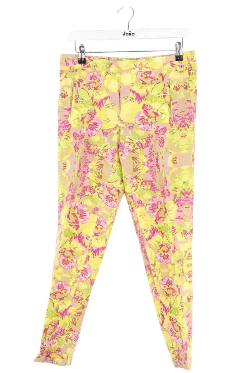 Pantalon droit Maje Jaune en Coton, taille M - Seconde Main