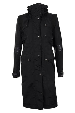 Doudoune Barbara Bui Noir en Synthétique, taille M - Seconde Main