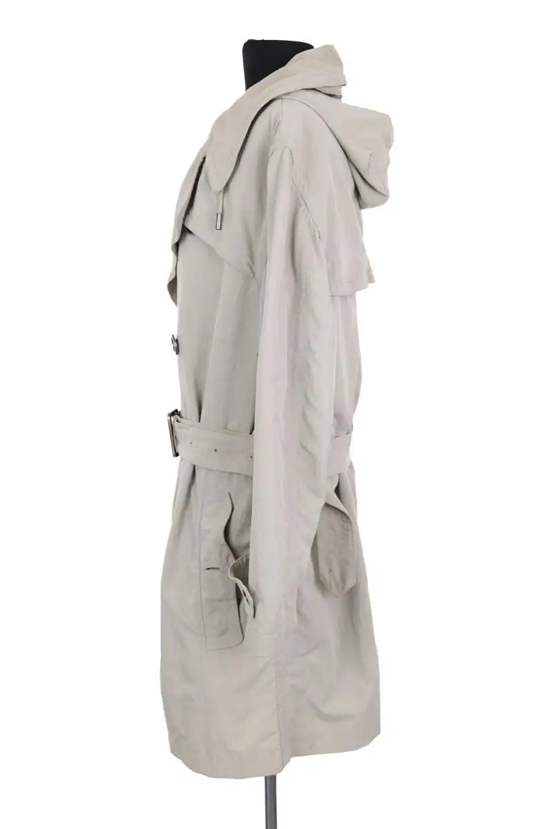 Trench-coat Burberry Beige en Synthétique