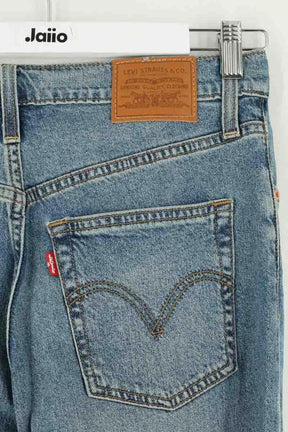 Jean droit Levi's Bleu en Coton
