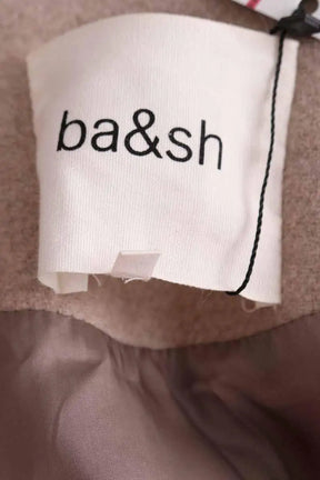 Manteau Ba&Sh Beige en Laine