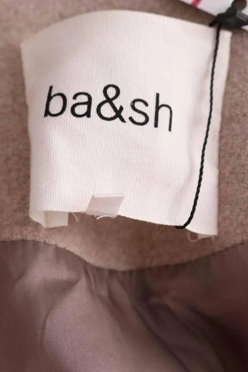 Manteau Ba&Sh Beige en Laine