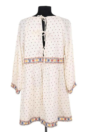 Robe Sézane Beige en Coton