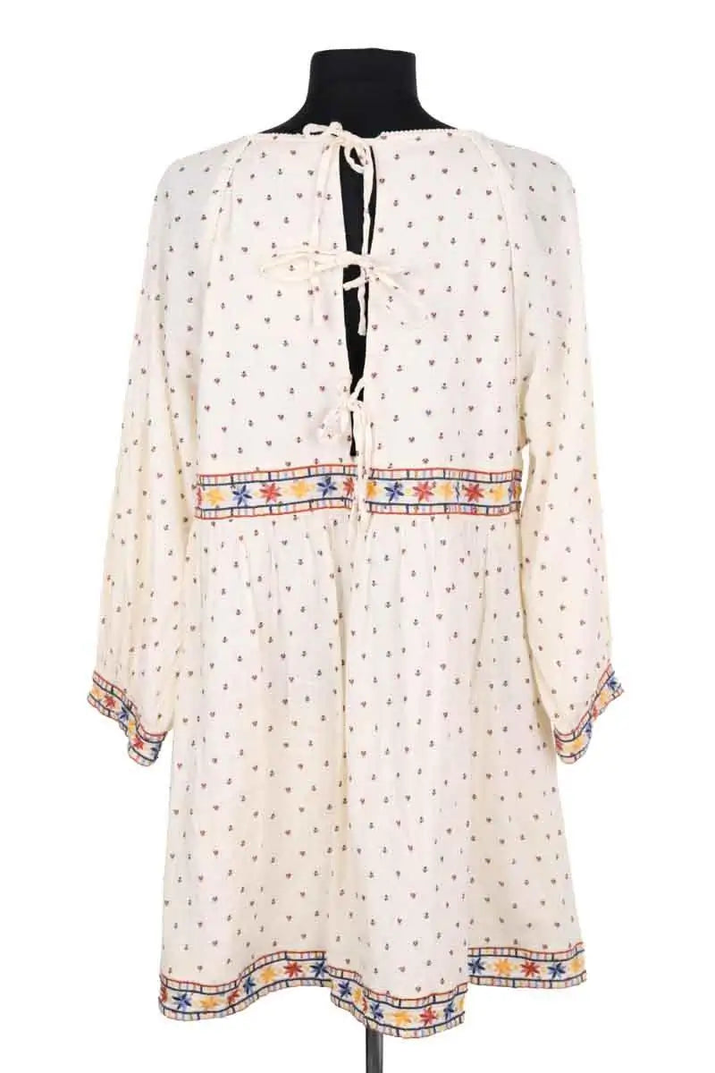 Robe Sézane Beige en Coton