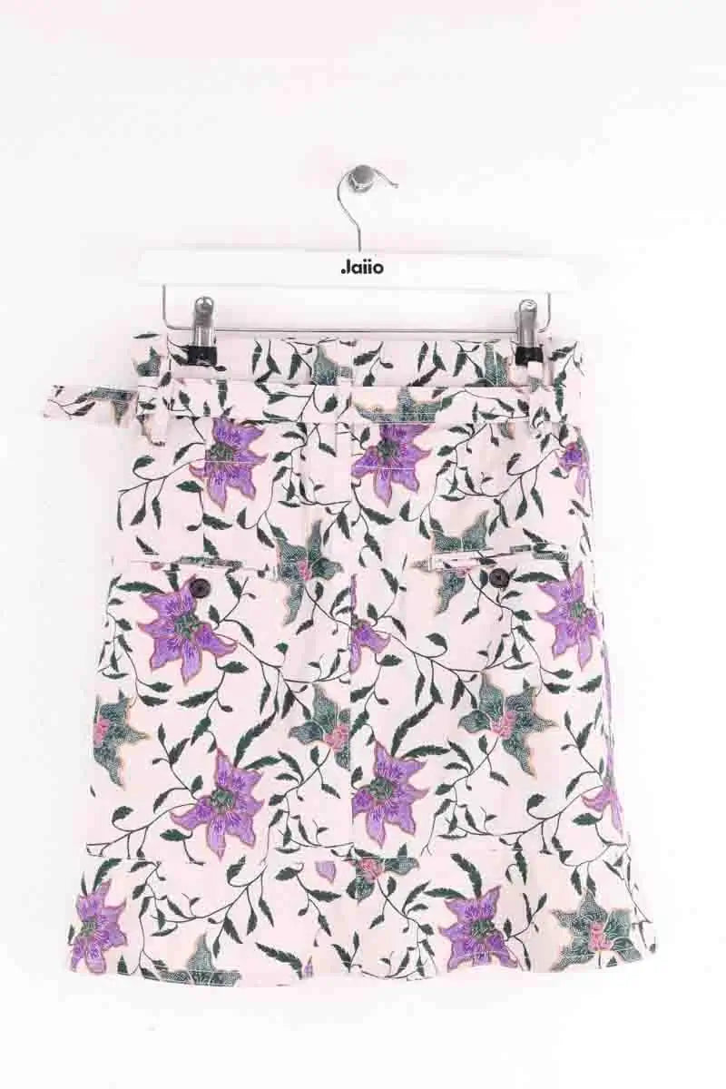 Mini jupe Isabel Marant Roani Multicolore en Coton