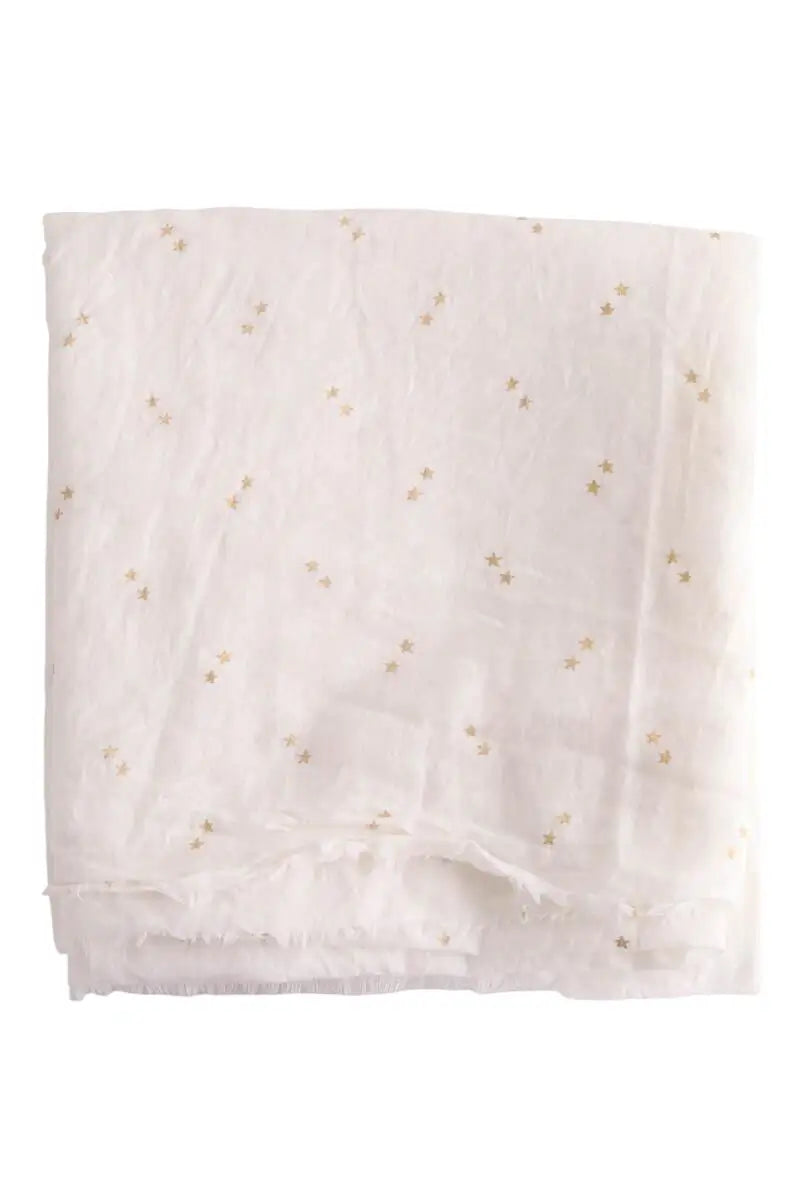 Écharpe Des Petits Hauts Blanc en Coton - Seconde Main