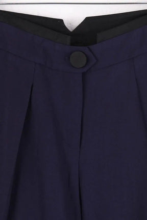 Pantalon large Tara Jarmon Bleu en Viscose