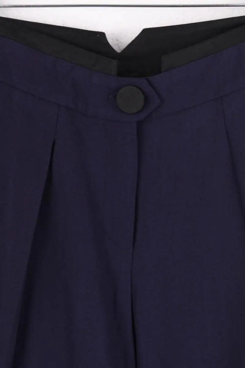 Pantalon large Tara Jarmon Bleu en Viscose