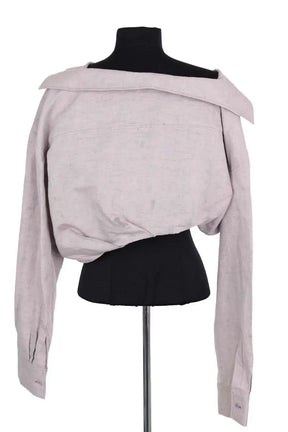 Top Jacquemus Rose en Coton
