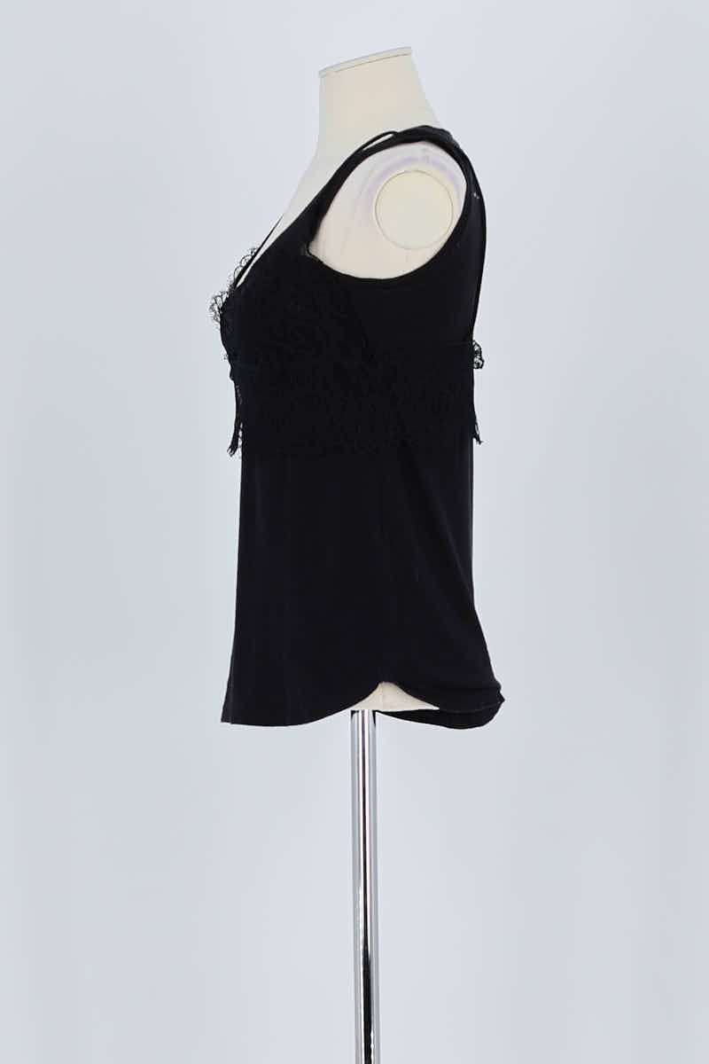 Top sans manche Sandro  Noir