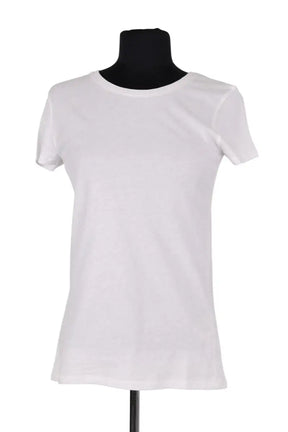 T-shirt Majestic Filatures Blanc en Coton, taille S - Seconde Main