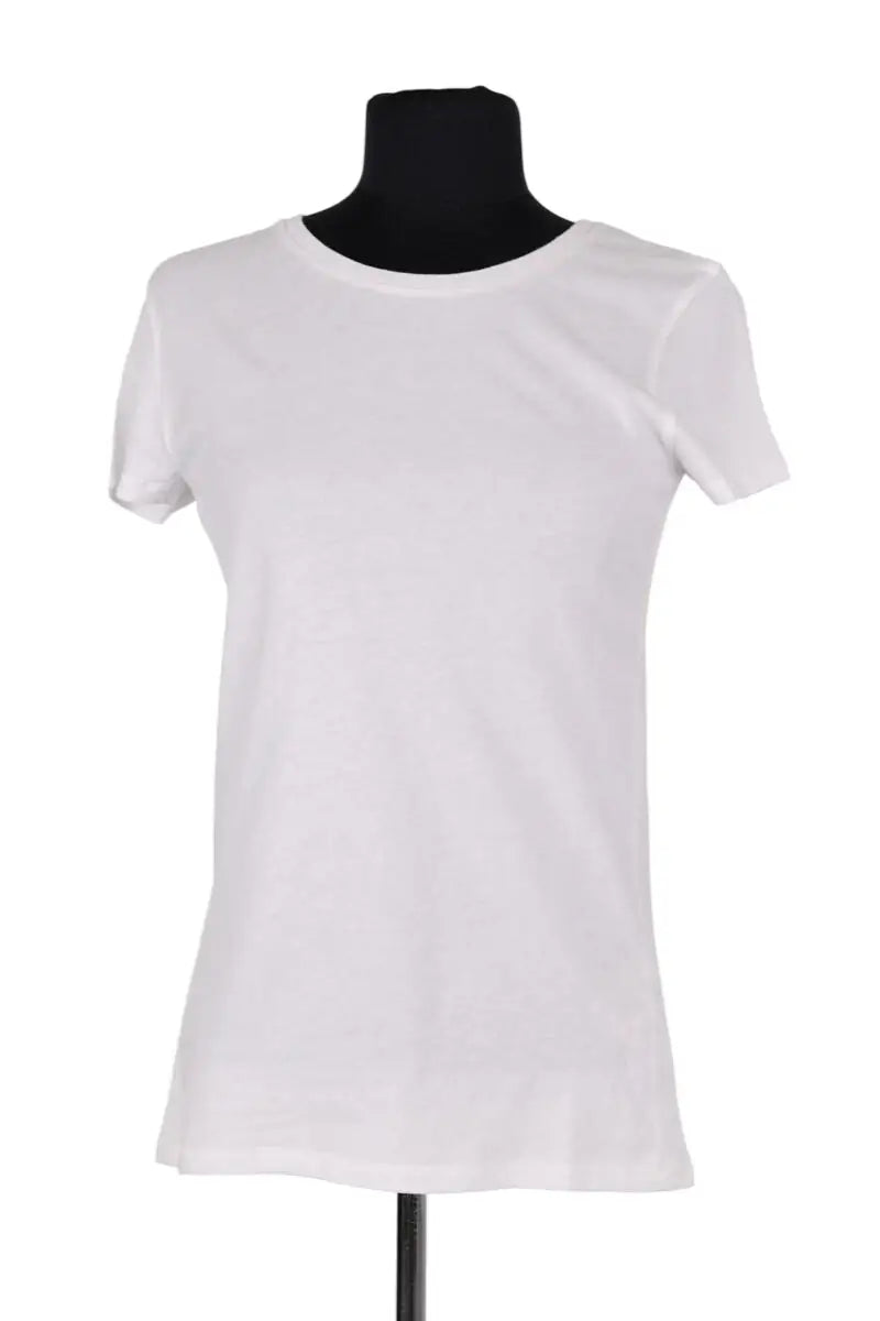 T-shirt Majestic Filatures Blanc en Coton, taille S - Seconde Main