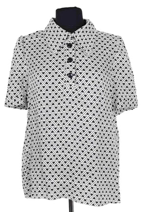 Chemise Tara Jarmon Blanc en Viscose, taille XL - Seconde Main