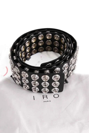 Ceinture en cuir Iro Noir en Cuir