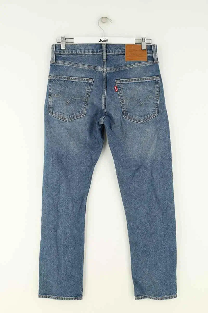Jean droit Levi's 502 Bleu en Coton