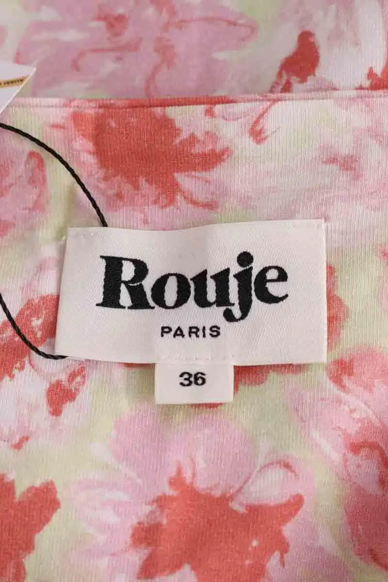 Robe Rouje Laurinda Rose en Coton