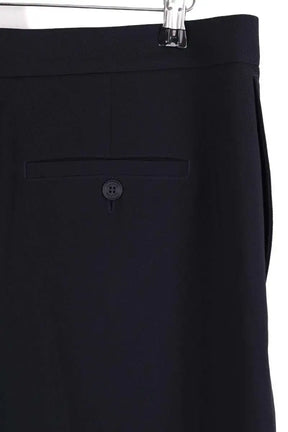 Pantalon droit Lacoste Marine en Synthétique