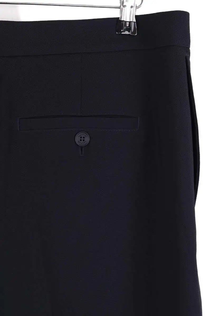 Pantalon droit Lacoste Marine en Synthétique