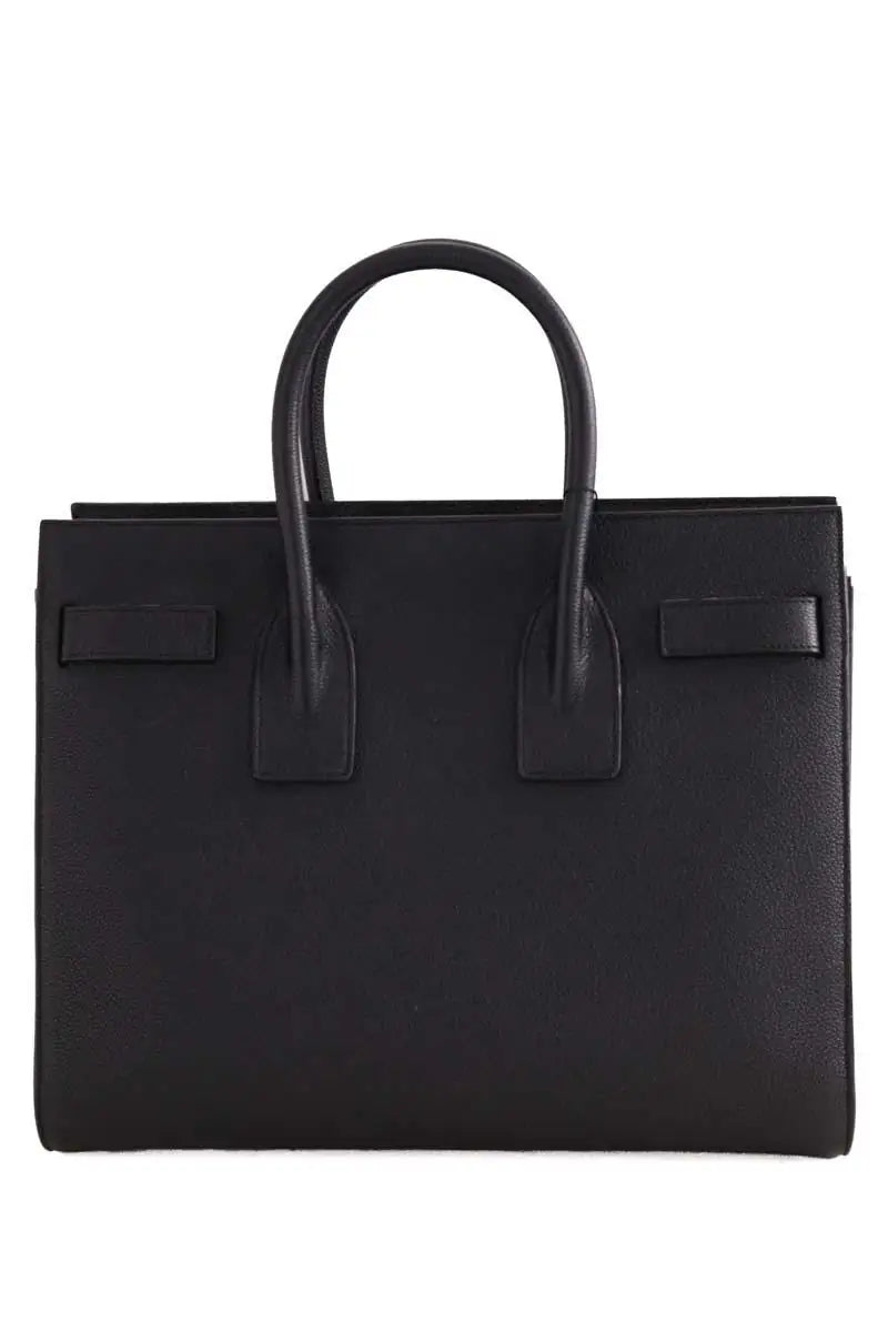 Sac porté épaule Saint Laurent Sac de Jour Noir en Cuir
