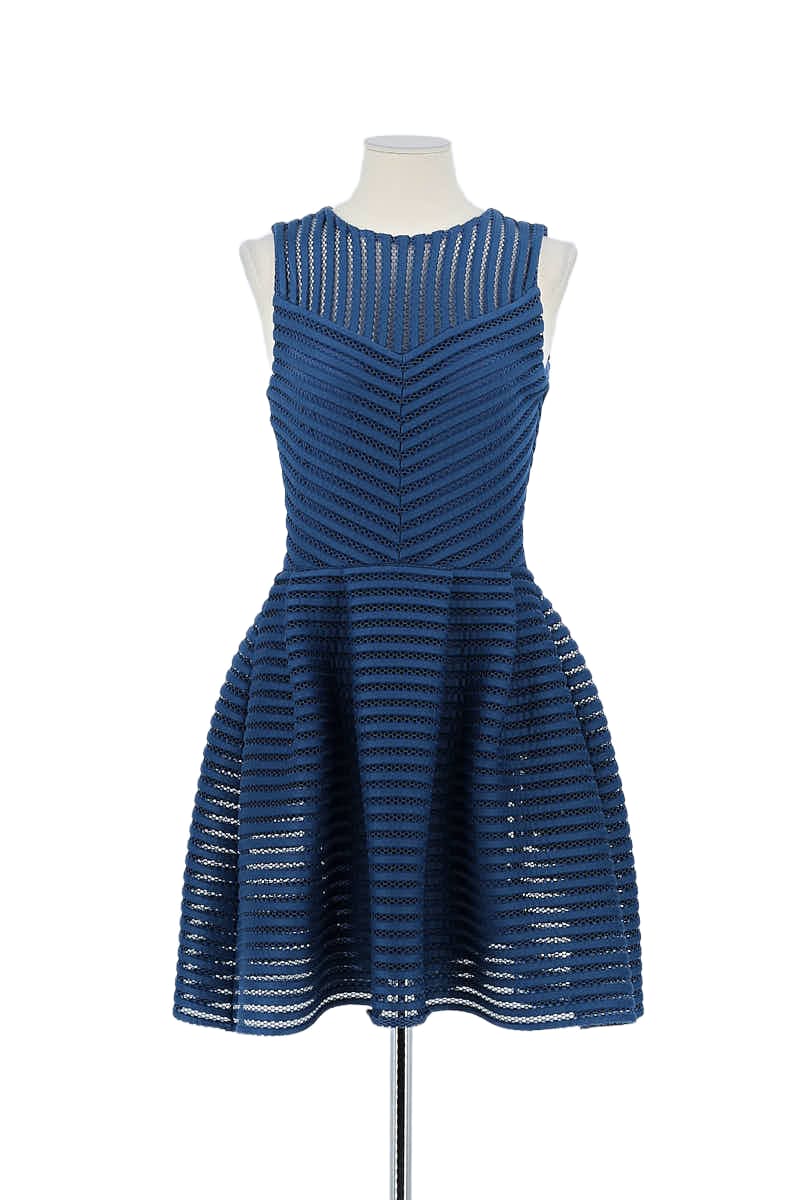 Robe Maje  Bleu