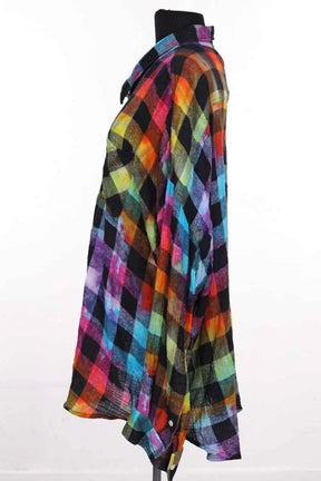Chemise R13 Multicolore en Coton