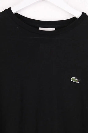 T-shirt Lacoste Noir en Coton