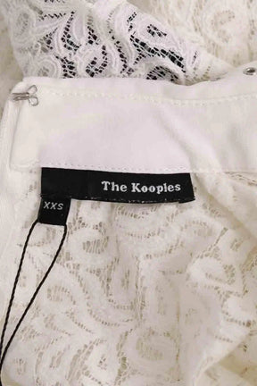 Top The Kooples Blanc en Coton