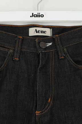 Jean droit Acne Studios Bleu en Coton