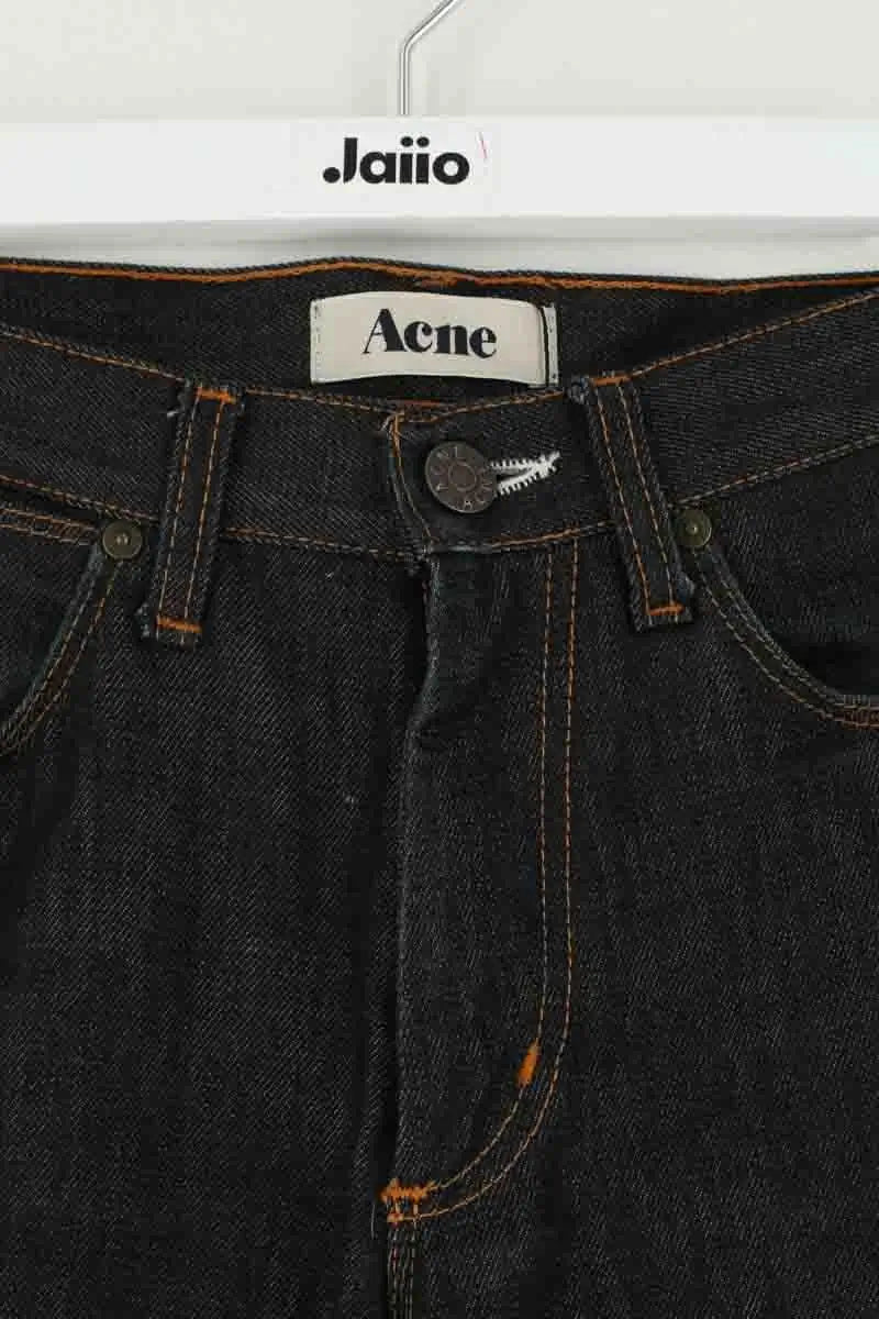 Jean droit Acne Studios Bleu en Coton