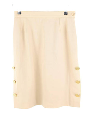 Jupe Saint Laurent  Beige