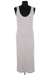 Robe Sessun Gris en Coton, taille M - Seconde Main