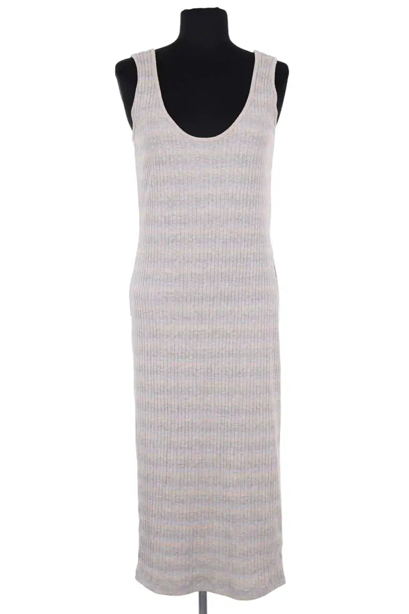 Robe Sessun Gris en Coton, taille M - Seconde Main