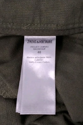 Jean droit Zadig & Voltaire  Kaki