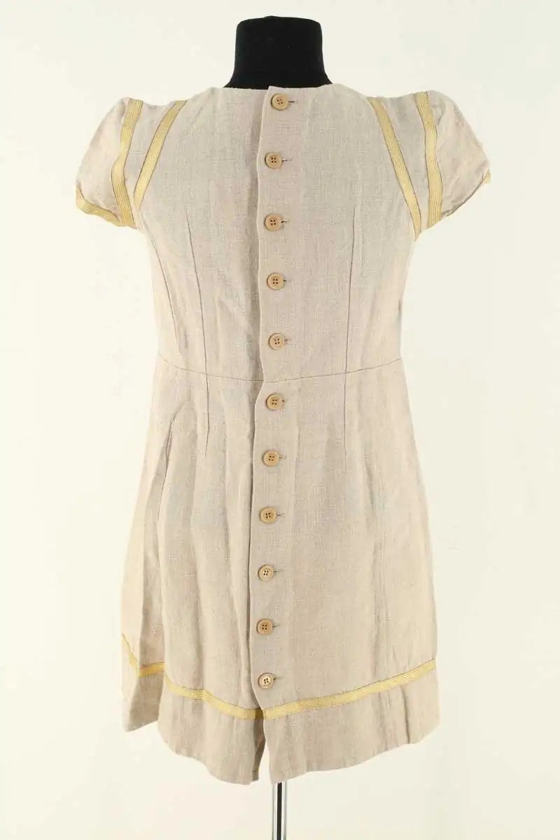 Robe Sonia Rykiel Beige en Lin