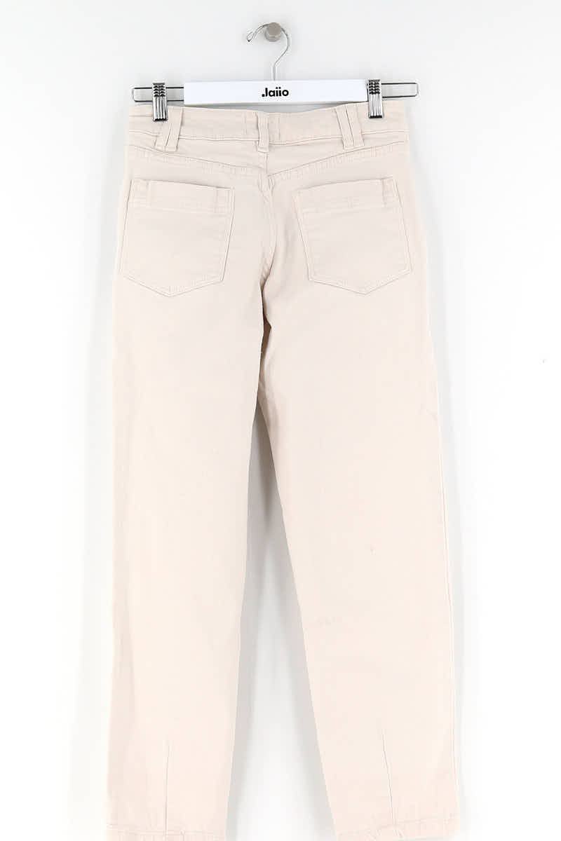 Jean droit Sézane  Beige