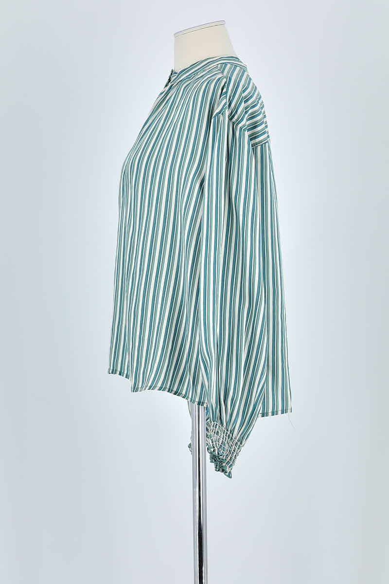 Blouse Pomandère  Turquoise