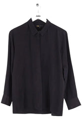 Chemise Maje Noir en Soie, taille S - Seconde Main