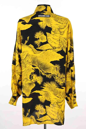 Robe Moschino Jaune en Viscose