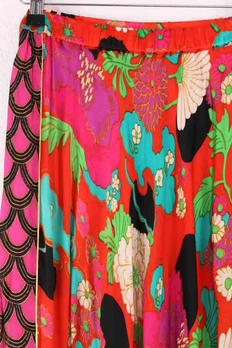 Jupe Mes Demoiselles Rouge en Viscose