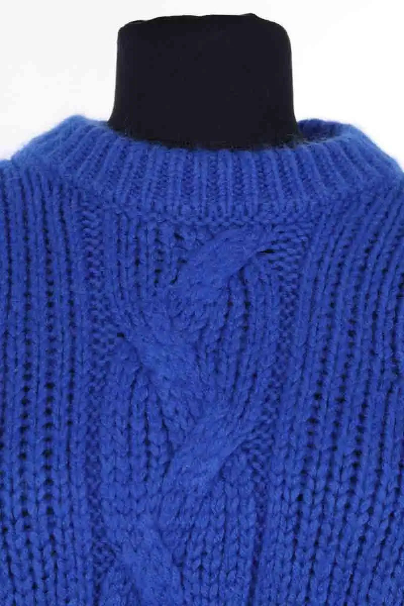Pull Sézane Bleu en Laine