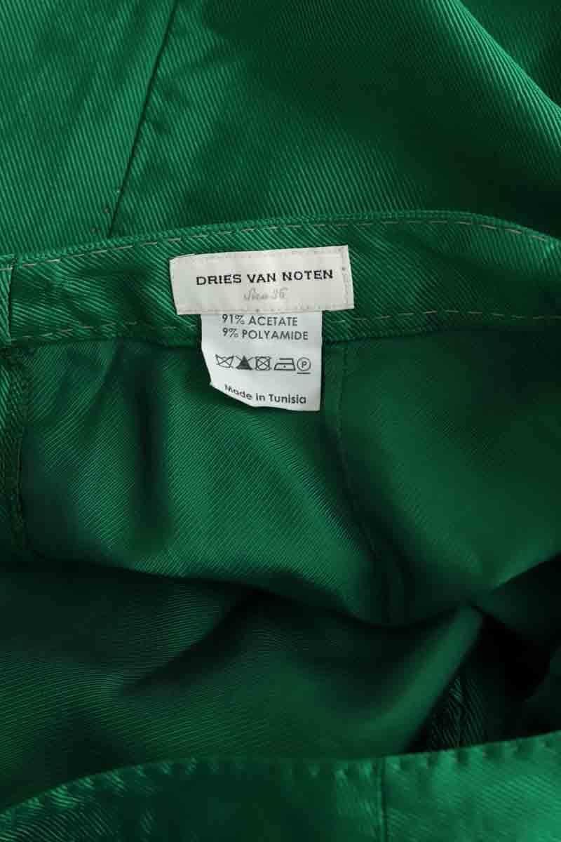 Pantalon Dries Van Noten  Vert