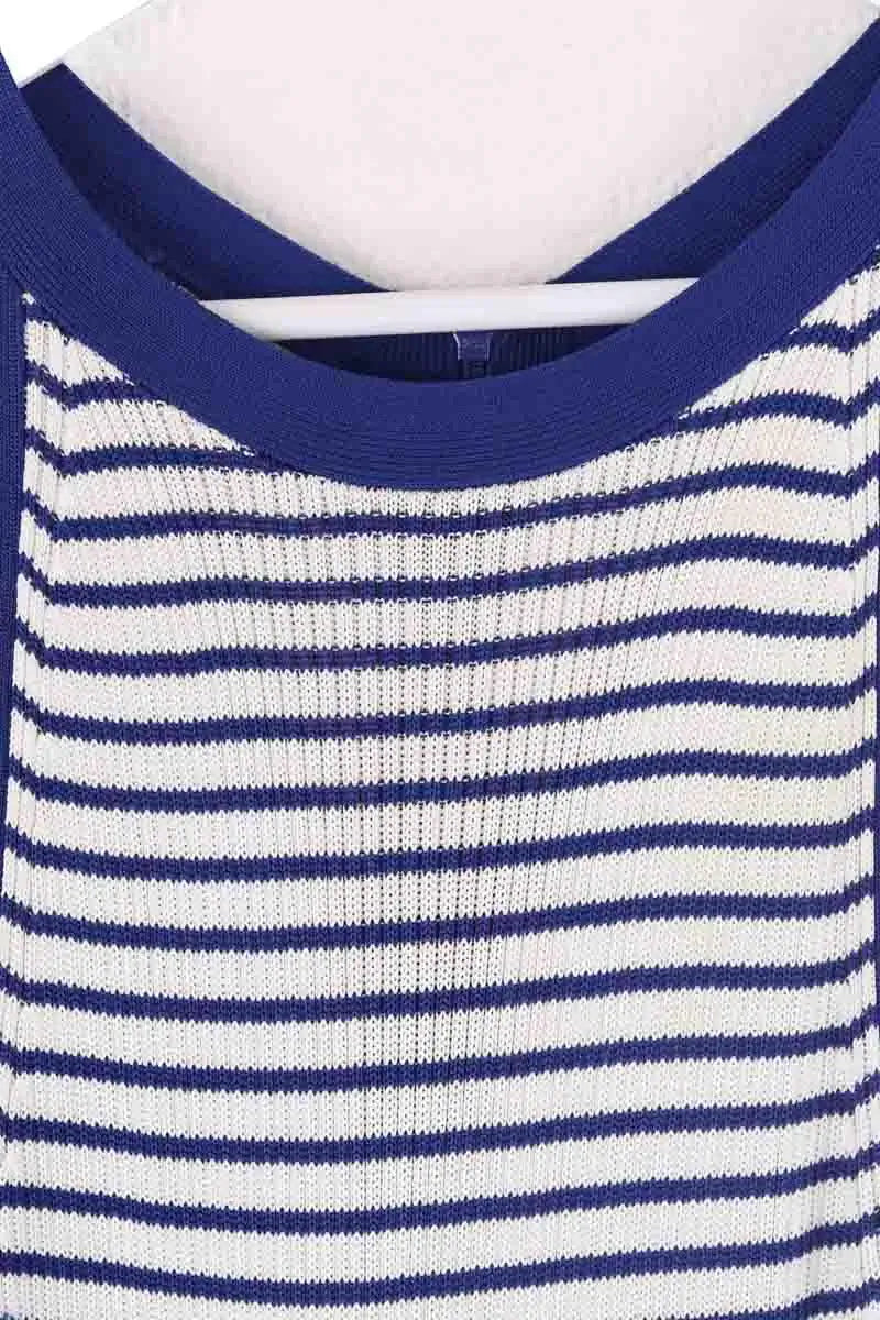 Robe Michael Kors Bleu en Synthétique
