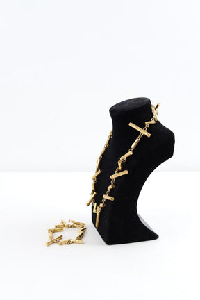 Collier et bracelet Biche de Bere  Doré