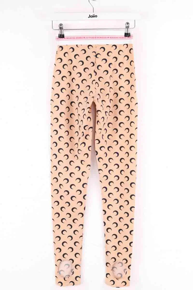 Legging Marine Serre Rose en Synthétique