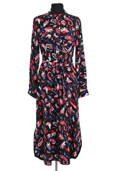 Robe Essentiel Antwerp Noir en Soie, taille XL - Seconde Main