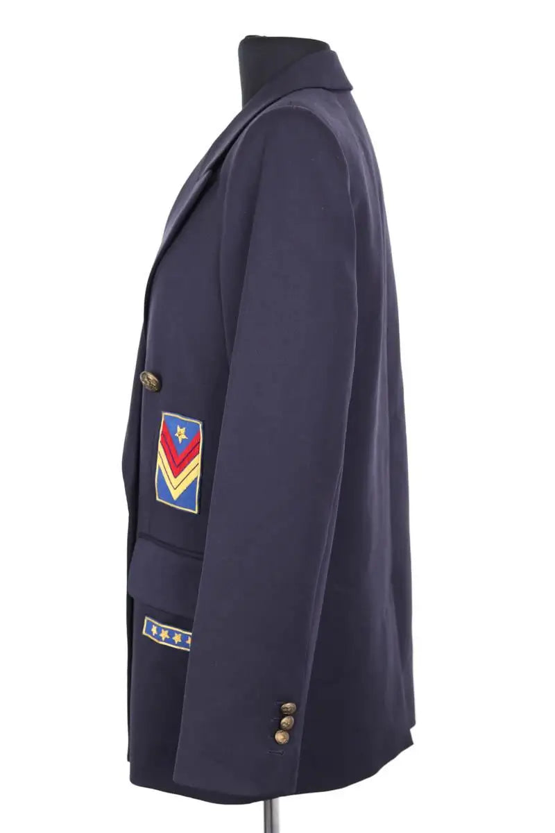 Blazer The Kooples Marine en Laine