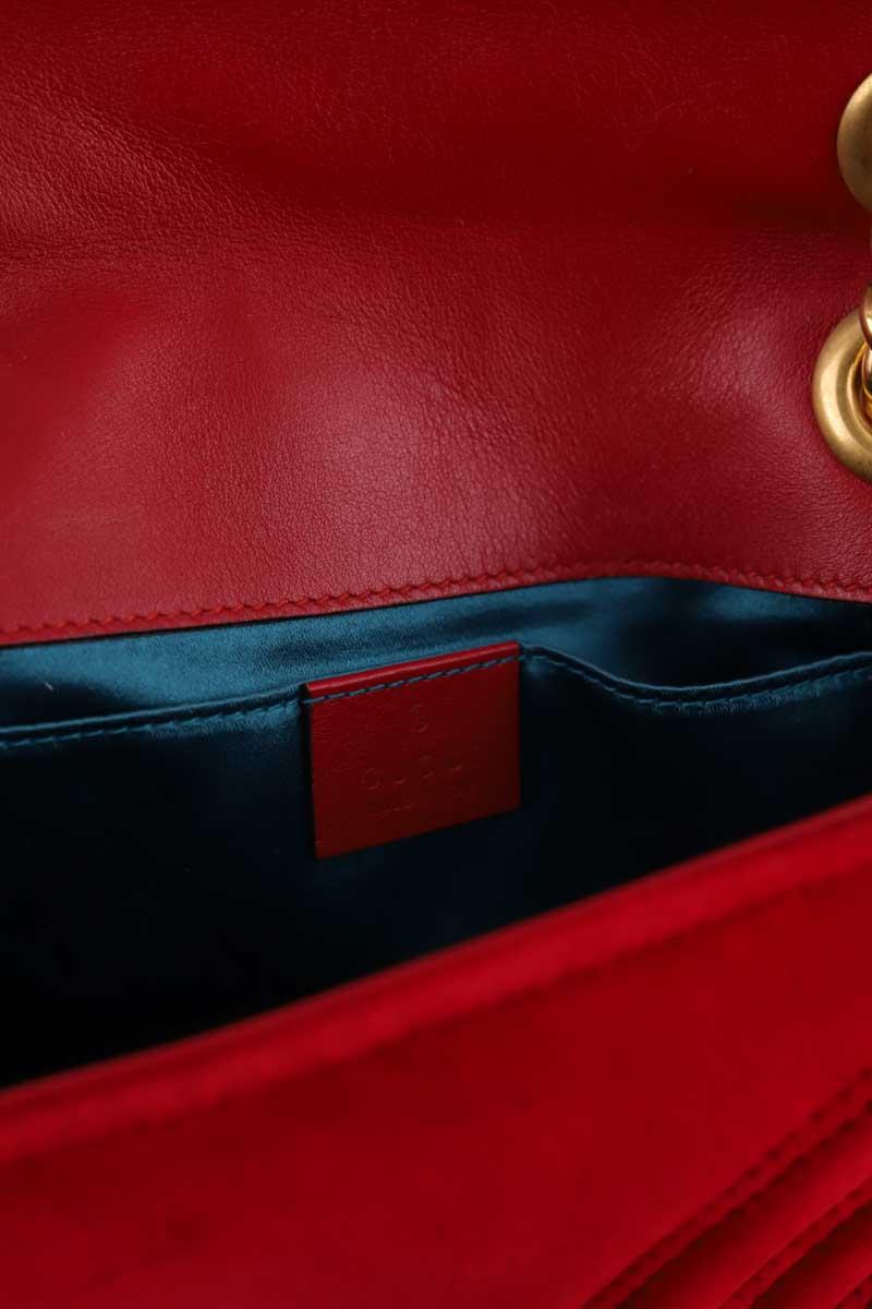 Sacs à bandoulière Gucci Marmont Rouge